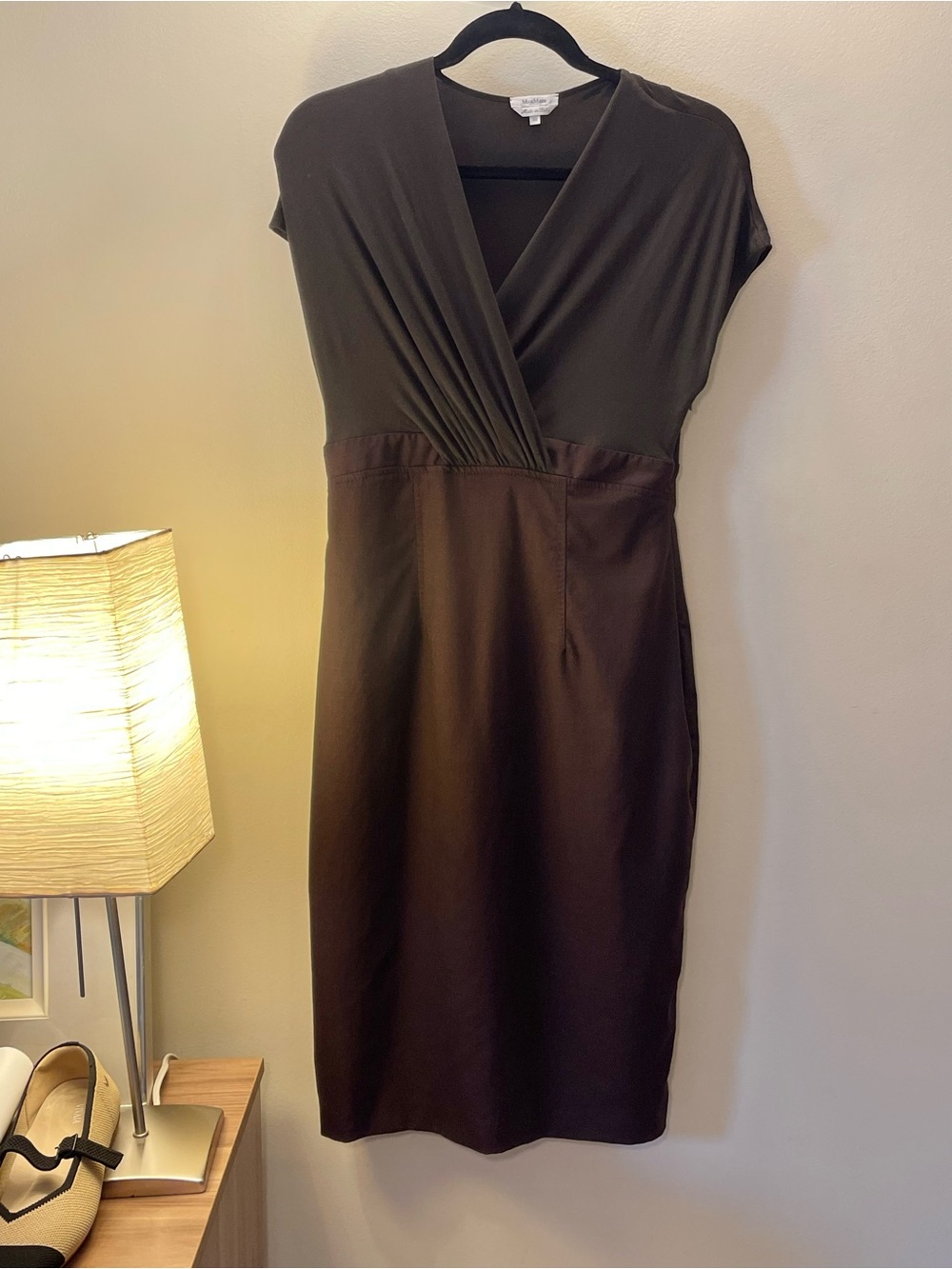 Brown Max Mara Dress Size 46/12